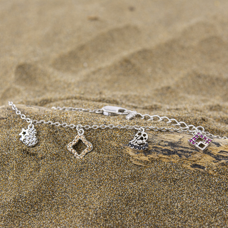 پابند نقره زنانه مدل BN1005