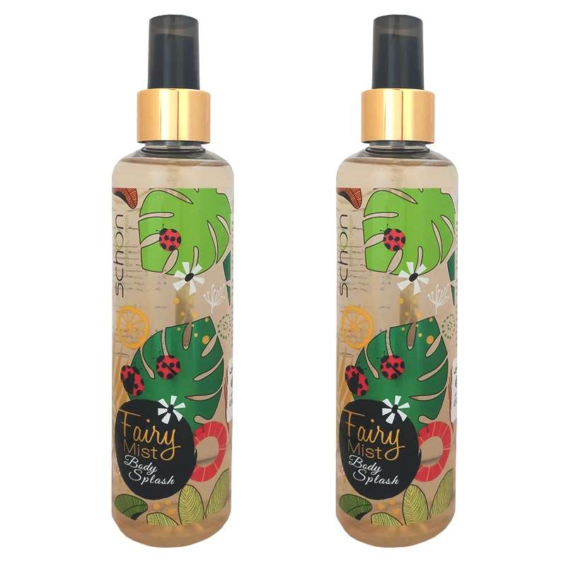 بادی اسپلش شون مدل fairy mist حجم 220 میلی لیتر مجموعه دو عددی بادی اسپلش شون مدل fairy mist حجم 220 میلی لیتر مجموعه دو عددی