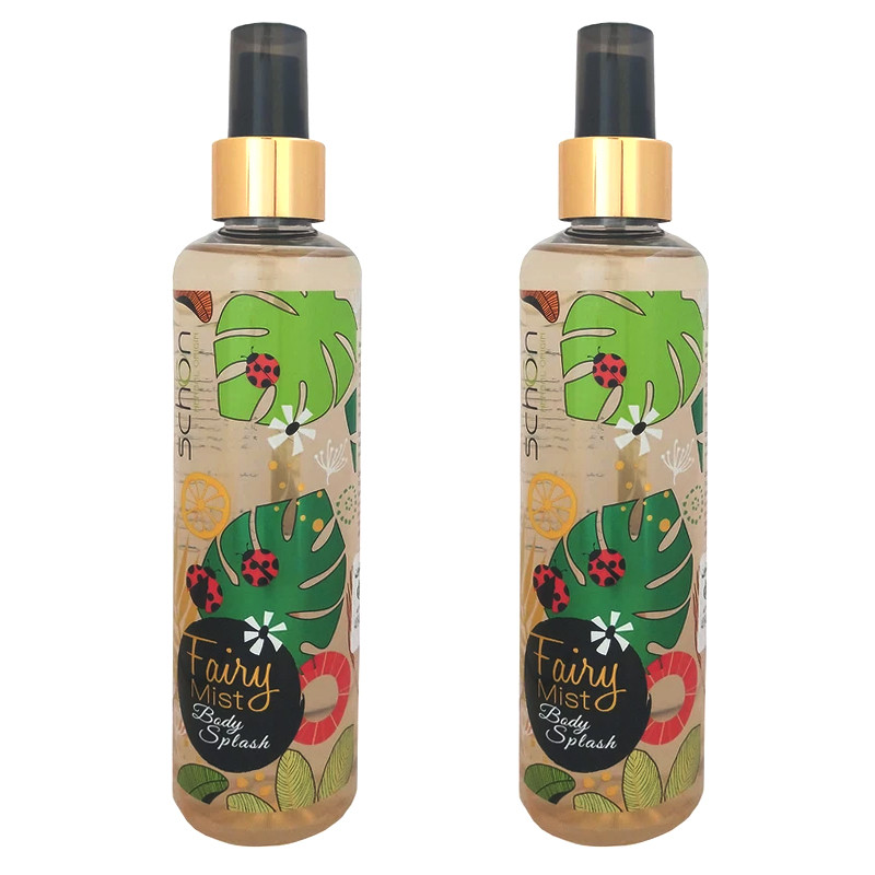 بادی اسپلش شون مدل fairy mist حجم 220 میلی لیتر مجموعه دو عددی بادی اسپلش شون مدل fairy mist حجم 220 میلی لیتر مجموعه دو عددی