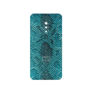 MAHOOT Blue Snake Skin Cover Sticker for Oppo Realme X