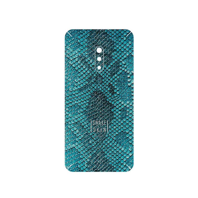 برچسب پوششی ماهوت مدل Blue Snake Skin مناسب برای گوشی موبایل اپو Realme X