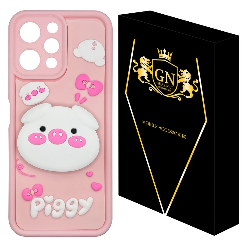 کاور قاب نایس محمدی مدل POPDOLL2 مناسب برای گوشی موبایل شیائومی Redmi 12 4G