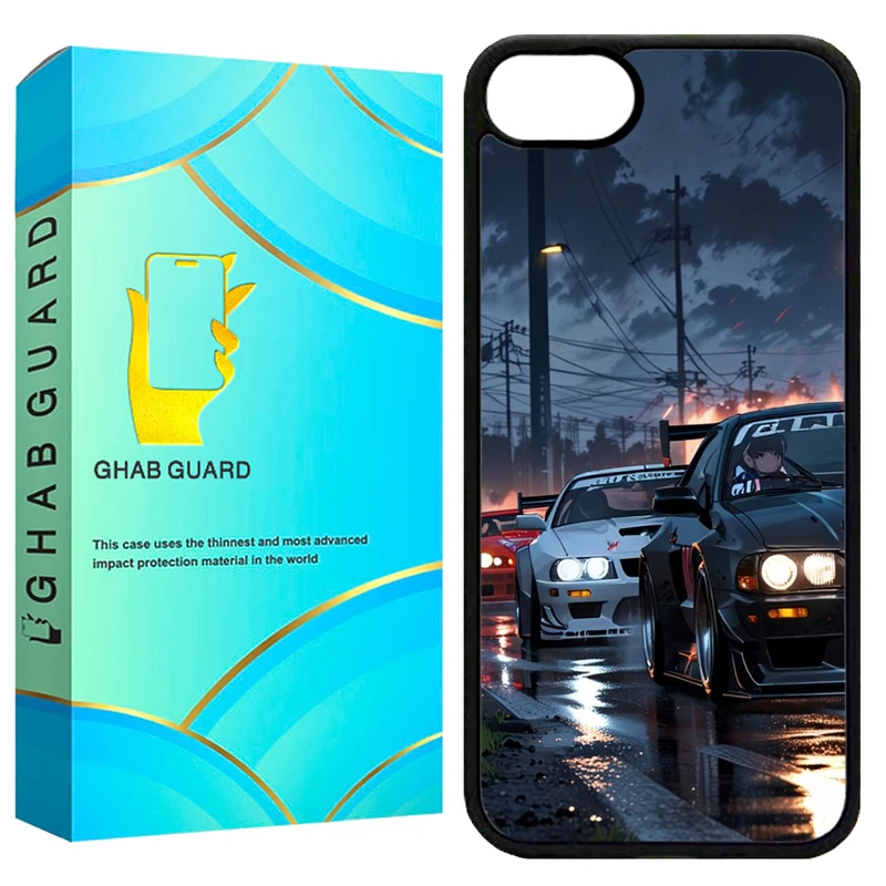 کاور قاب گارد طرح ماشین مدل G16E مناسب برای گوشی موبایل اپل iPhone 16e