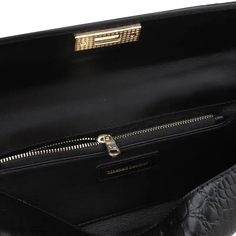 کیف رودوشی زنانه چرم مشهد مدل S5258-001