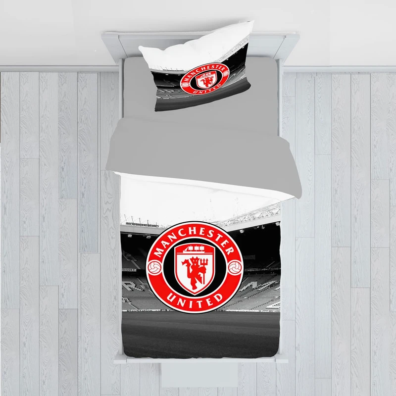 سرویس روتختی مدل لوگو منچستر TXY392 یک نفره 5 تکه