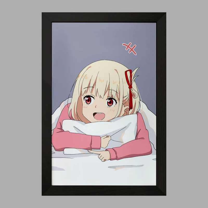 تابلو خندالو مدل چیساتو انیمه لیکوریس ریکویل Lycoris Recoil  کد 22979