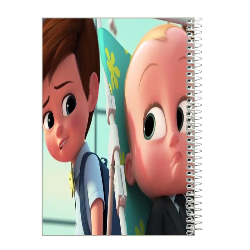 دفترچه یادداشت 40 برگ طرح بچه رییس کد iy4