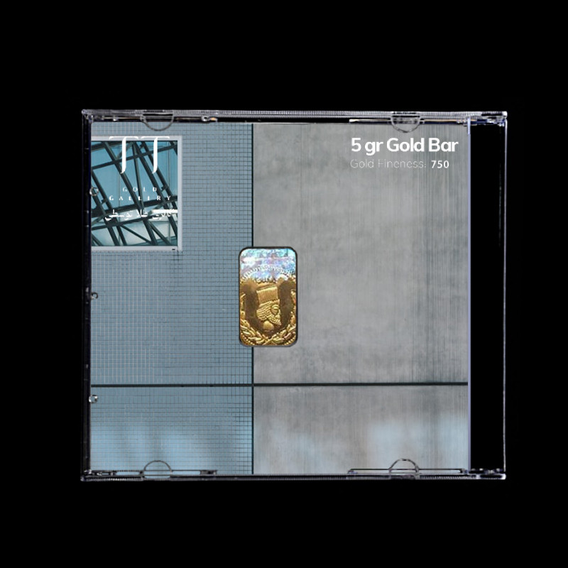 شمش طلا 18 عیار گالری طلا توسطی مدل 32D7A8