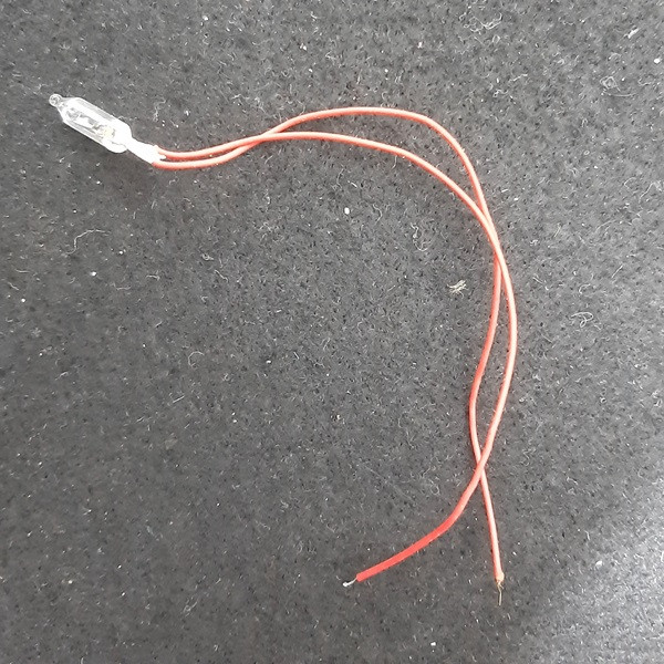 لامپ رشته ای 0.25 وات مدل TOY FILAMENT 3V پایه سیمی بسته 6 عددی