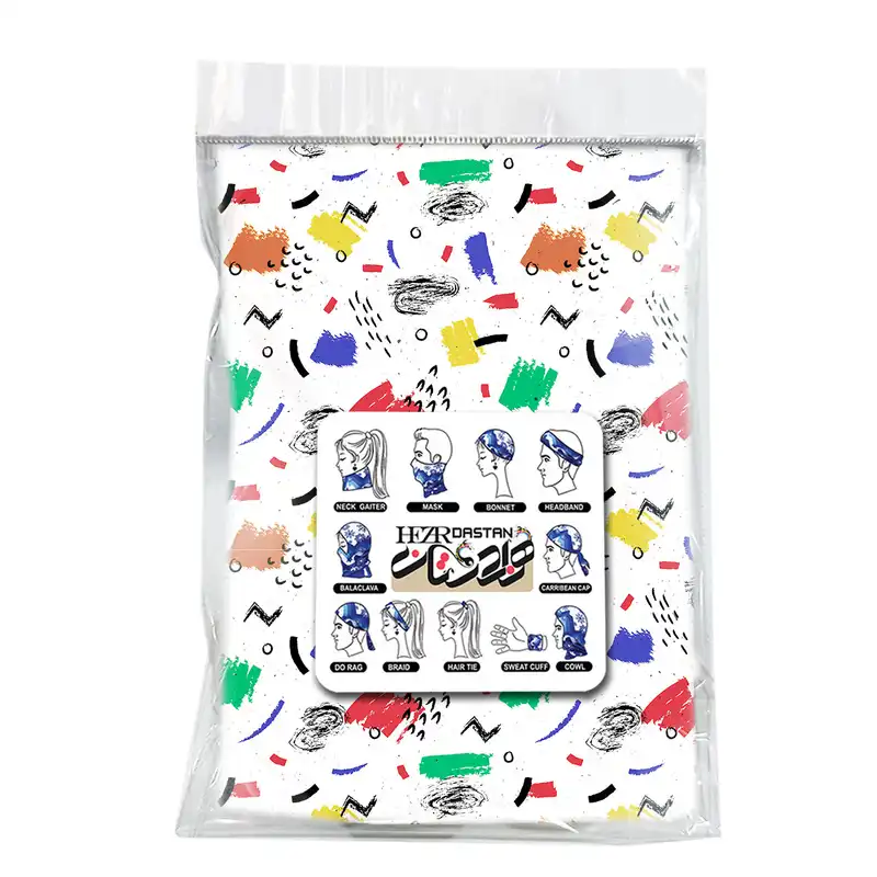 دستمال سر و گردن هزاردستان مدل das60