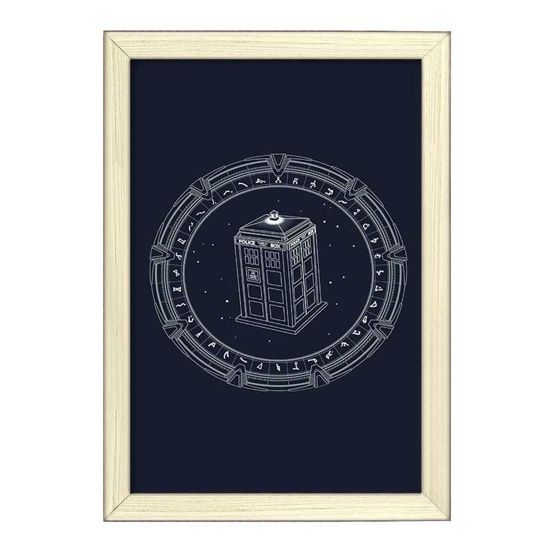 تابلو خندالو طرح سریال داکتر هو Doctor Who کد 29756