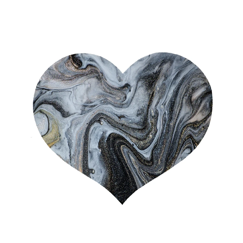 پادری مدل قلب طرح سنگ کد 8491 سایز 90 × 90 سانتی متر