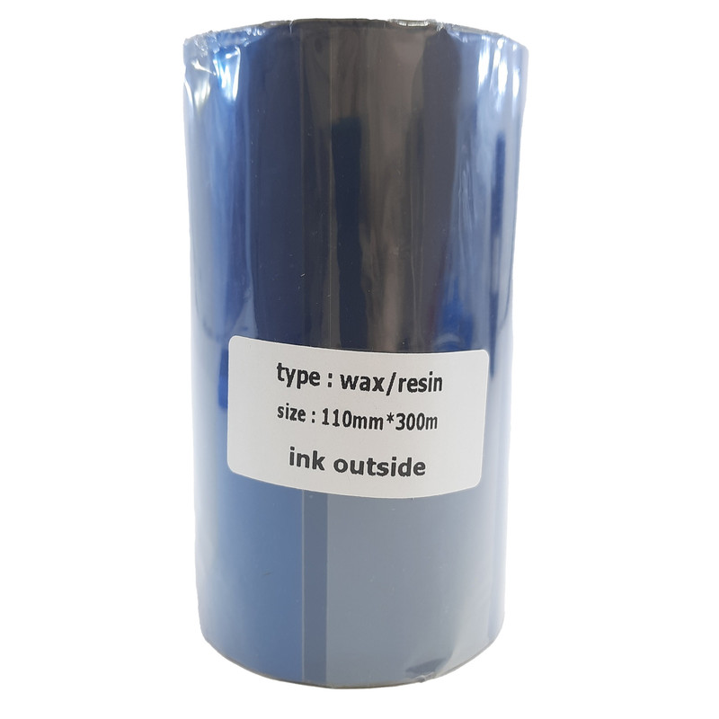 ریبون پرینتر لیبل زن SR مدل WAX/RESIN 110mm x 300m
