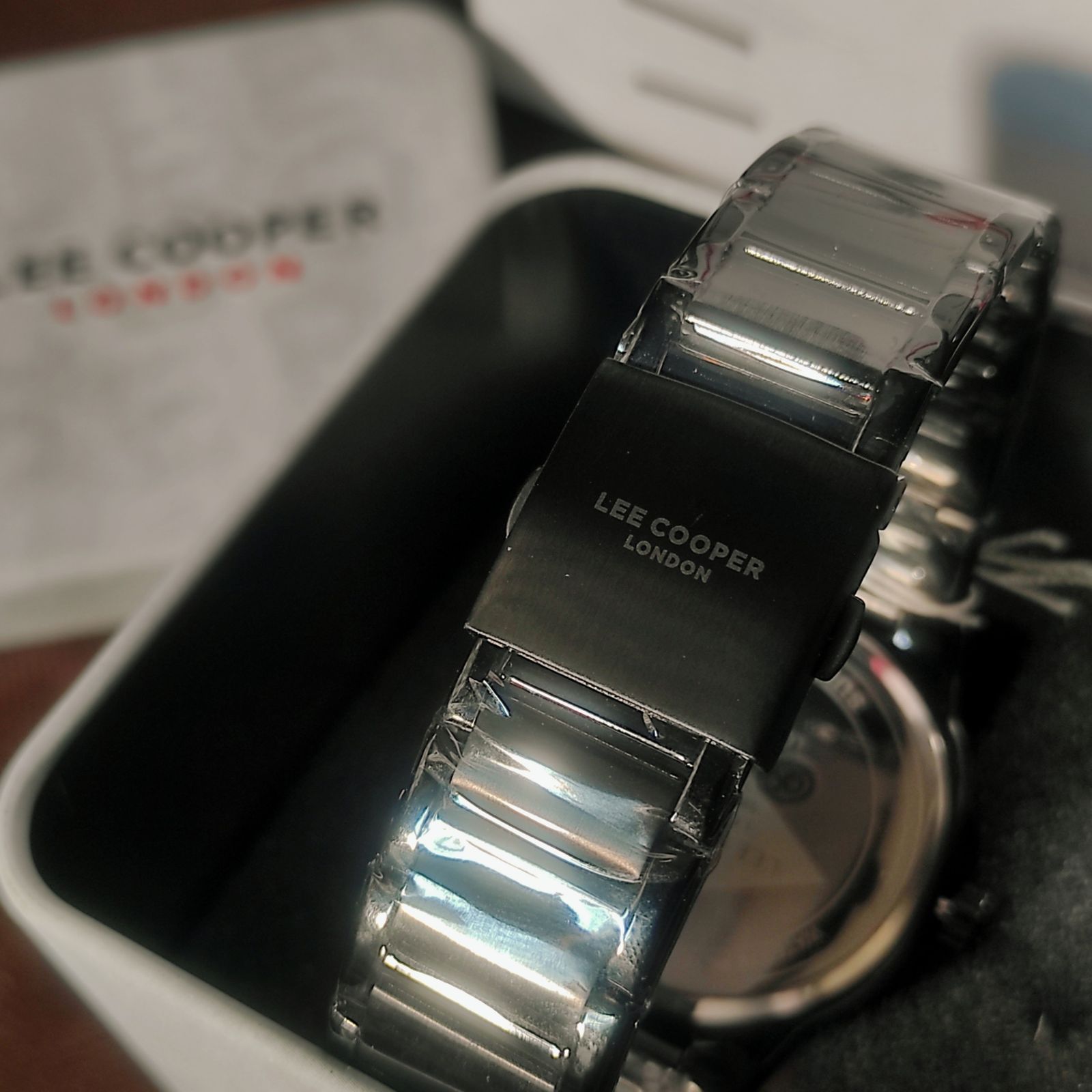 ساعت مچی عقربه‌ای مردانه لی کوپر مدل فلزی -  - 3
