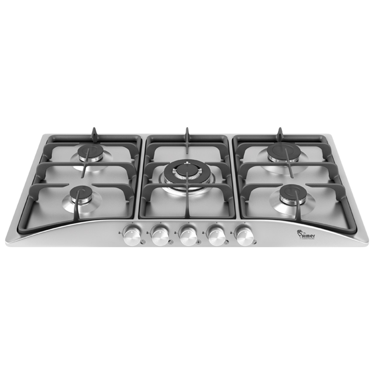اجاق گاز صفحه ای استیل سیمر مدل S-544