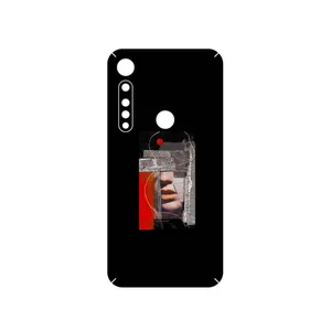 MAHOOT Collage of Mouth Cover Sticker for Motorola One Vision Plus