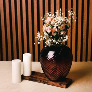 گلدان شیشه ای بومی مدل کوکب  