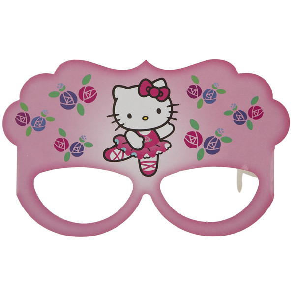 عینک تولد مدل Hello Kitty بسته 6 عددی