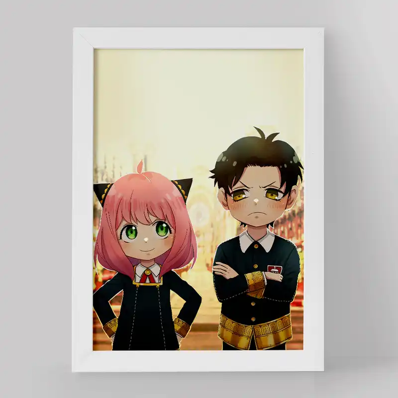 تابلو خندالو مدل خانواده فورجر انیمه اسپای ایکس فمیلی کد 15564