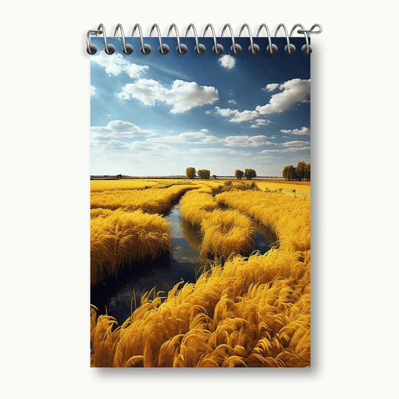 دفتر یادداشت 50 برگ خندالو مدل منظره کد F462