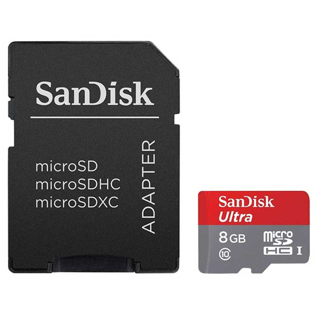 کارت حافظه microSDHC سن دیسک مدل Ultra کلاس 10 استاندارد UHS-I سرعت 48MBps 320X ظرفیت 8 گیگابایت