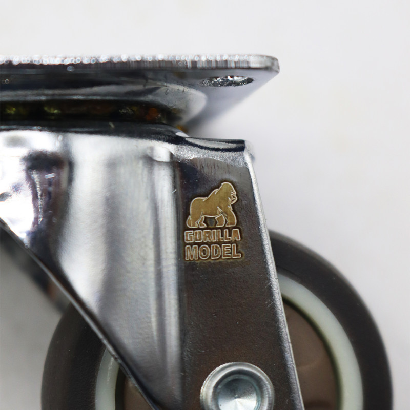 چرخ کفی‌دار گردان مدل گوریلا کد YP-GARDAN-35MM