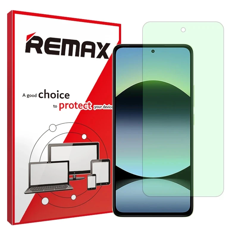 محافظ صفحه نمایش آنتی گرین ریمکس مدل هیدروژلی مناسب برای گوشی موبایل شیائومی Redmi Note 14 4G