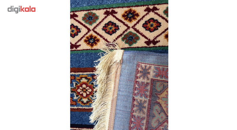 گبه ماشینی پارس نقش طرح پالیز زمینه آبی