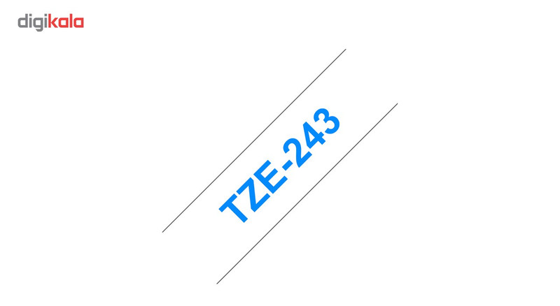 برچسب پرینتر لیبل زن برادر مدل TZe-243