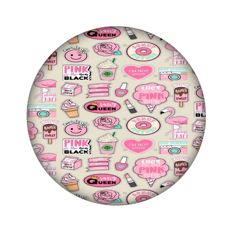 برچسب کنسول بازی مدل صورتی کد 2585