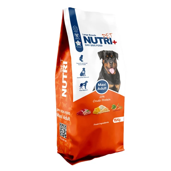 غذای خشک سگ نوتری پت مدل Premium 23 Percent PROBIOTICS وزن 15 کیلوگرم