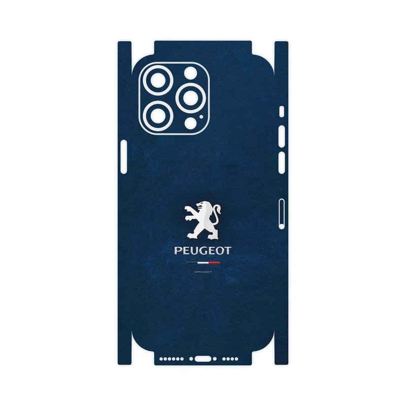 برچسب پوششی ماهوت مدل Peugeot_Logo-FullSkin مناسب برای گوشی موبایل اپل iPhone 14 Pro Max