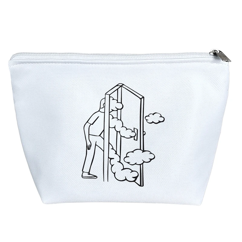 کیف لوازم آرایش دخترانه خندالو مدل درگاه ابری کد 7660