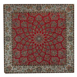 رومیزی ترمه رضایی یزد طرح زندیه کد 2124010401000