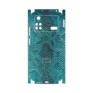 MAHOOT Blue Snake Skin-FullSkin Cover Sticker for Xiaomi Poco M4 Pro 4G