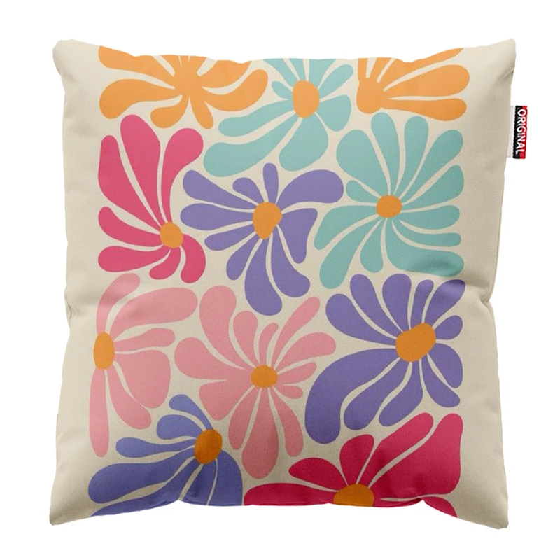 کوسن پاد آفرین مدل گل فانتزی زیبا کد 3 سایز 30*30*150 سانتی متر