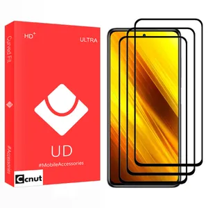 Coconut UD Glass Ceramics Screen Protector For Xiaomi Xiami Redmi Poco X3 Pack Of 3