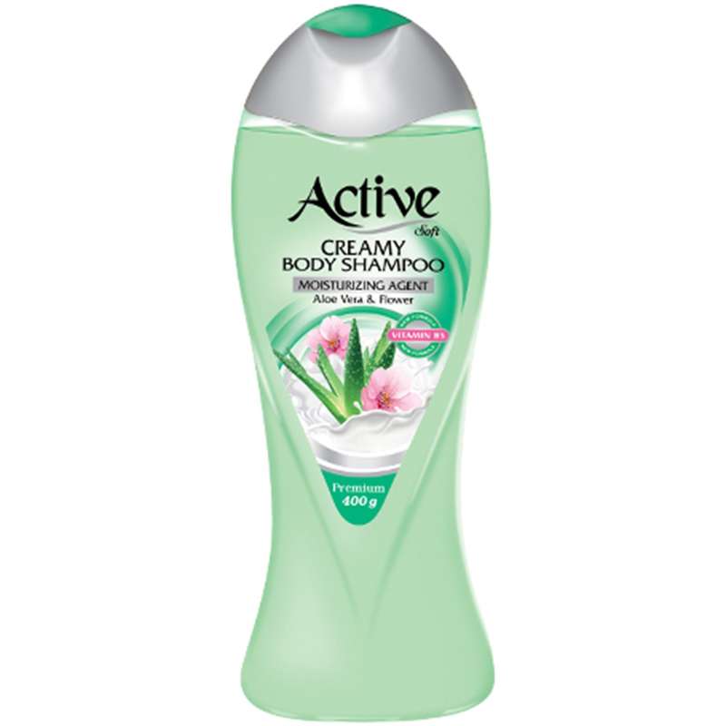 شامپو بدن کرمی اکتیو مدل Aloe Vera مقدار 400 گرم شامپو بدن کرمی اکتیو مدل Aloe Vera مقدار 400 گرم