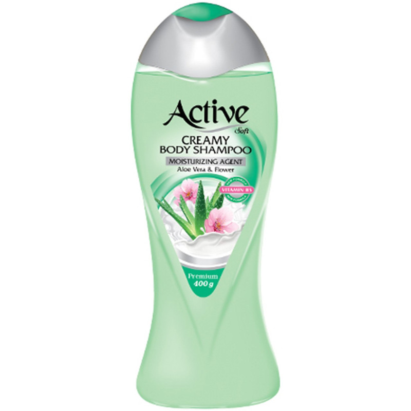 شامپو بدن کرمی اکتیو مدل Aloe Vera مقدار 400 گرم شامپو بدن کرمی اکتیو مدل Aloe Vera مقدار 400 گرم