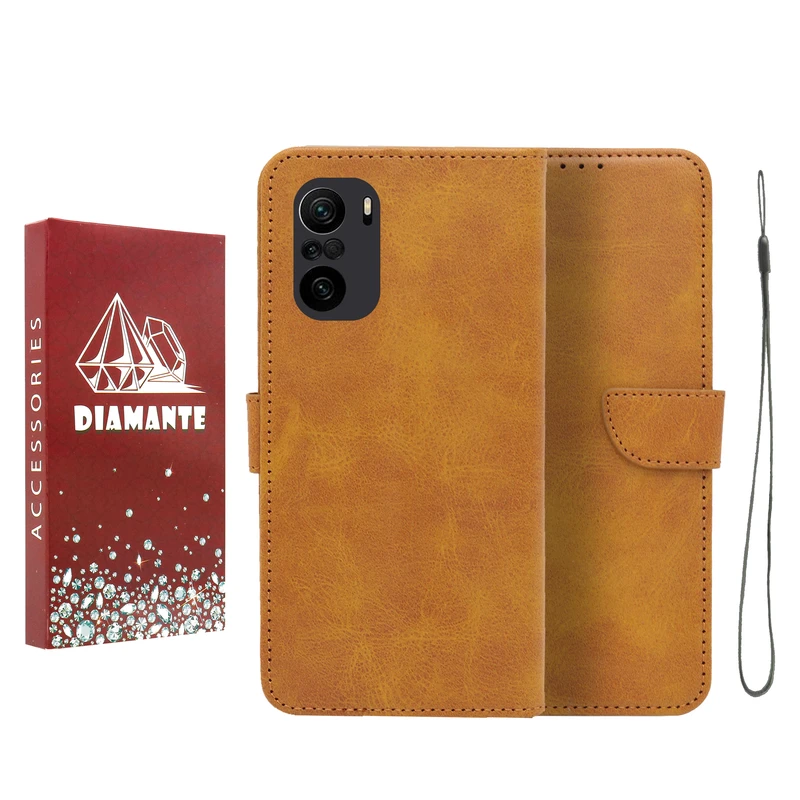 کیف کلاسوری دیامانته مدل Bandaviz Rd مناسب برای گوشی موبایل شیائومی Redmi K40 / K40 Pro به همراه بند آویز