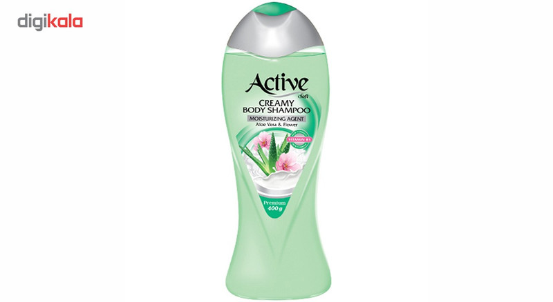 شامپو بدن کرمی اکتیو مدل Aloe Vera مقدار 400 گرم شامپو بدن کرمی اکتیو مدل Aloe Vera مقدار 400 گرم