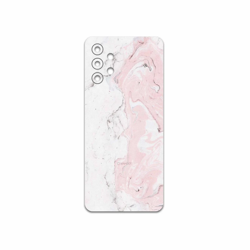 برچسب پوششی ماهوت مدل Blanco-Pink-Marble مناسب برای گوشی موبایل سامسونگ Galaxy A32 4G