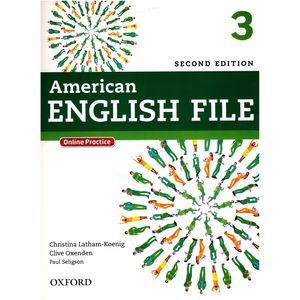 کتاب 3 American English File اثر کریستینا لاثام - دو جلدی