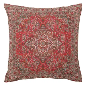 روکش کوسن ترمه ابریشمی طرح مهستان مدل 00-38