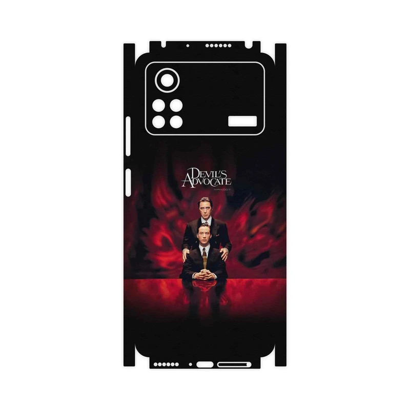 برچسب پوششی ماهوت مدل The Devils Advocate-FullSkin مناسب برای گوشی موبایل شیائومی Poco X4 Pro 5G
