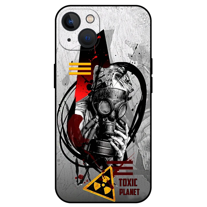 کاور مگافون طرح سمی مدل 2821 مناسب برای گوشی موبایل اپل iPhone 14 Plus   