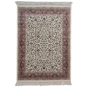  فرش ماشینی طرح افشان کد 900-17 زمینه کرمی