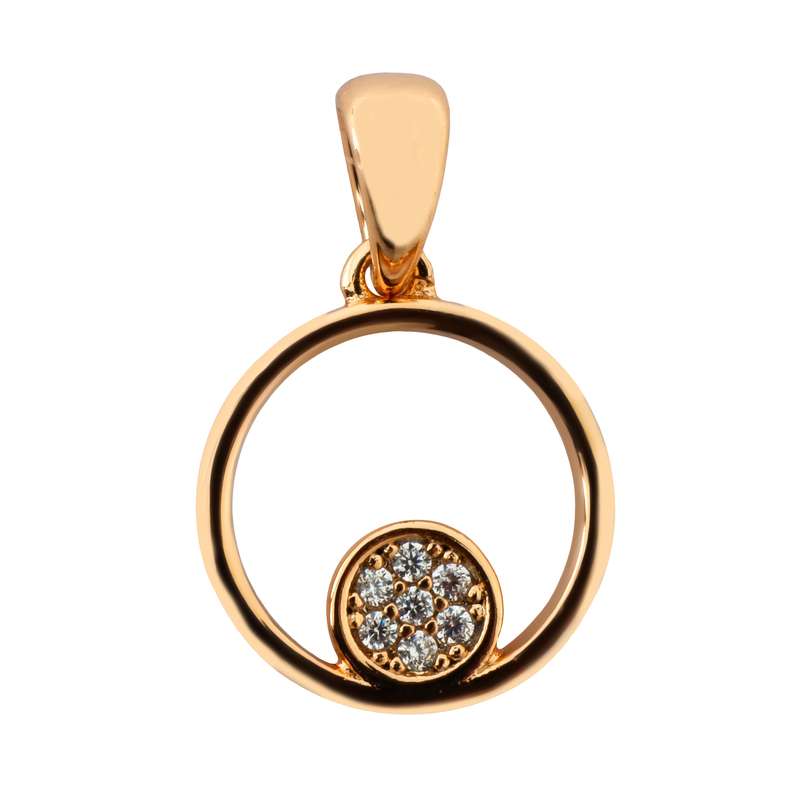 آویز گردنبند زنانه مدل نگین دار آویز گردنبند زنانه مدل نگین دار