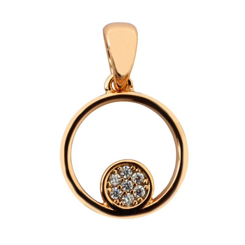 آویز گردنبند زنانه مدل نگین دار آویز گردنبند زنانه مدل نگین دار