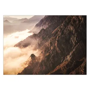 تابلو شاسی ونسونی طرح Mountain Above Clouds سایز 70 × 50 سانتی متر